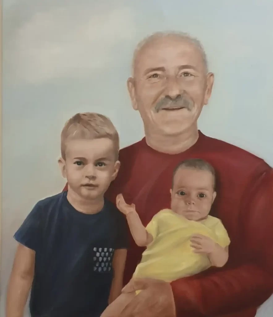 izrada portreta po fotografiji