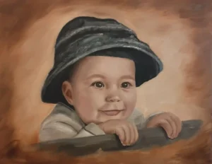 portret ulje na platnu